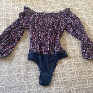 Free People Long Sleeve off the shoulder top!